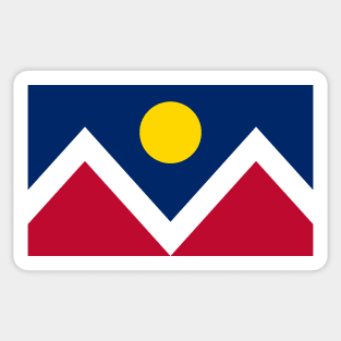 Flag of Denver, Colorado Sticker